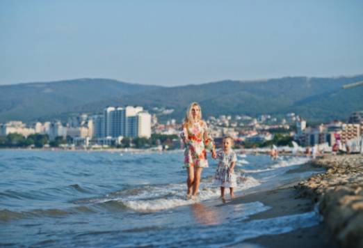 Erschwingliche Familien-Strandresorts in Bulgarien.