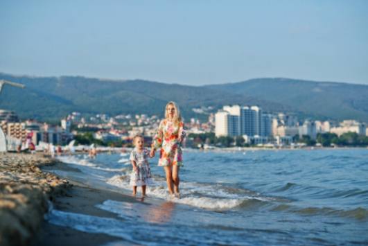 Familien-Strandresorts mit Wasserparks in Bulgarien
