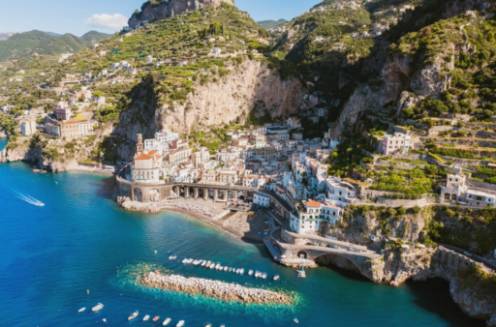 Atrani: Die kleinste Stadt in Italien.